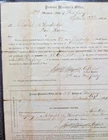 Rare 1864 Civil War Draft Notice – Fair Haven, NJ
