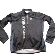 Castelli Mens Full Zip Long Sleeve Cycling Ja...