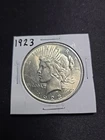 (1) AU 90% 1923 Peace Silver Dollar