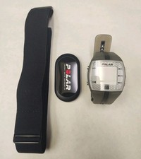 POLAR Fitness Heart Rate Monitor FT4 Silver/Black With Strap