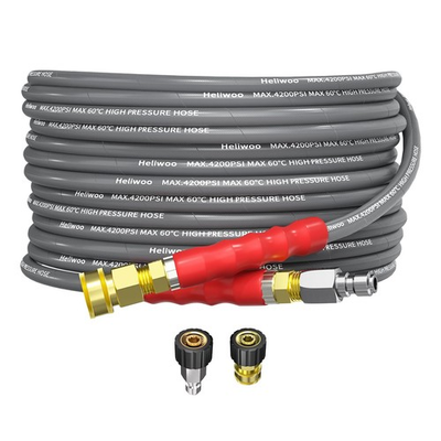 #ad Pressure Washer Hose 25FT 4200PSI High Tensile Wire Braid Kink Resistant Pow... $66.78