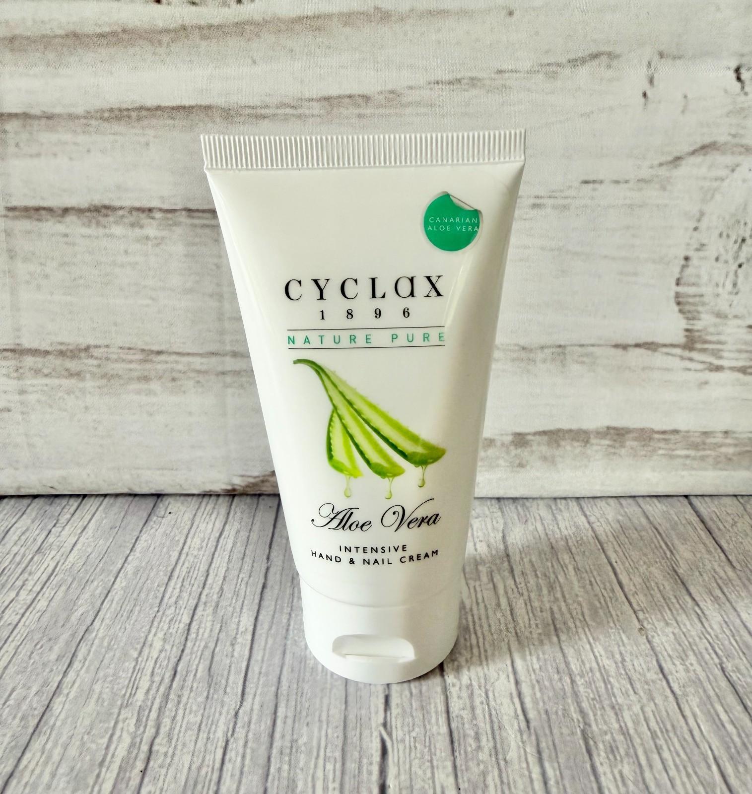 Cyclax ALOE VERA Intensive Hand & Nail Cream - 75ml - x6 Tubes - NEW