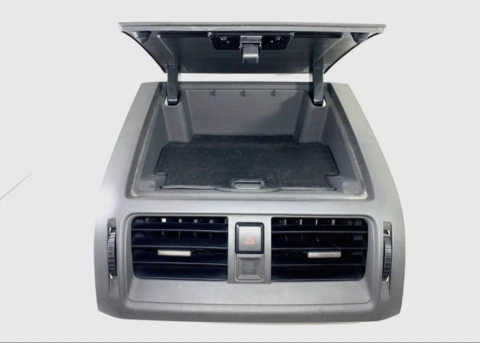 2010-2012 Ford Fusion Milan Center Upper Dash Bezel Storage Vent Cubby Gray OEM - Image 4 of 4