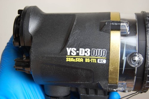 【Set of 2】SEA&SEA YS-D3 DUO Underwater Strobe Works Well Confirmed Operation - Picture 2 of 10