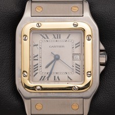 Santos de Cartier Watch Galbée Gold & Stainless Steel 29mm 1172961