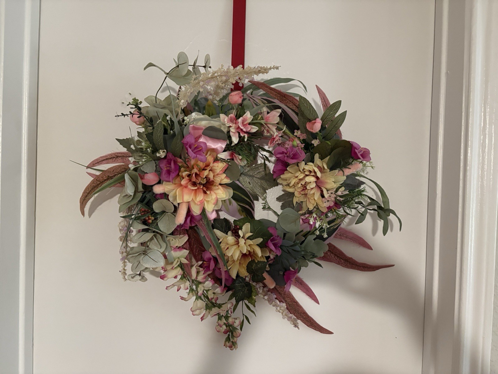 Elegant Floral Wreath for Home Decor