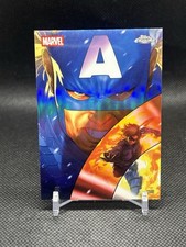 Captain America/winter Soldier 2025 Topps Marvel Studios Chrome Reflections Ssp
