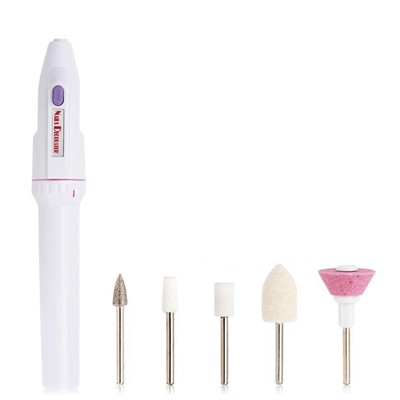 Home DIY Manicure Pedicure Professional Nail Art Drill File Buffer Polish Tool