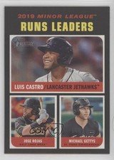 2020 Heritage Minor League Edition 2019 Leaders Michael Gettys Jose Rojas 2o7