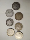 Morgan Silver Dollar 7 Coin Lot All Different Dates 90% Silver