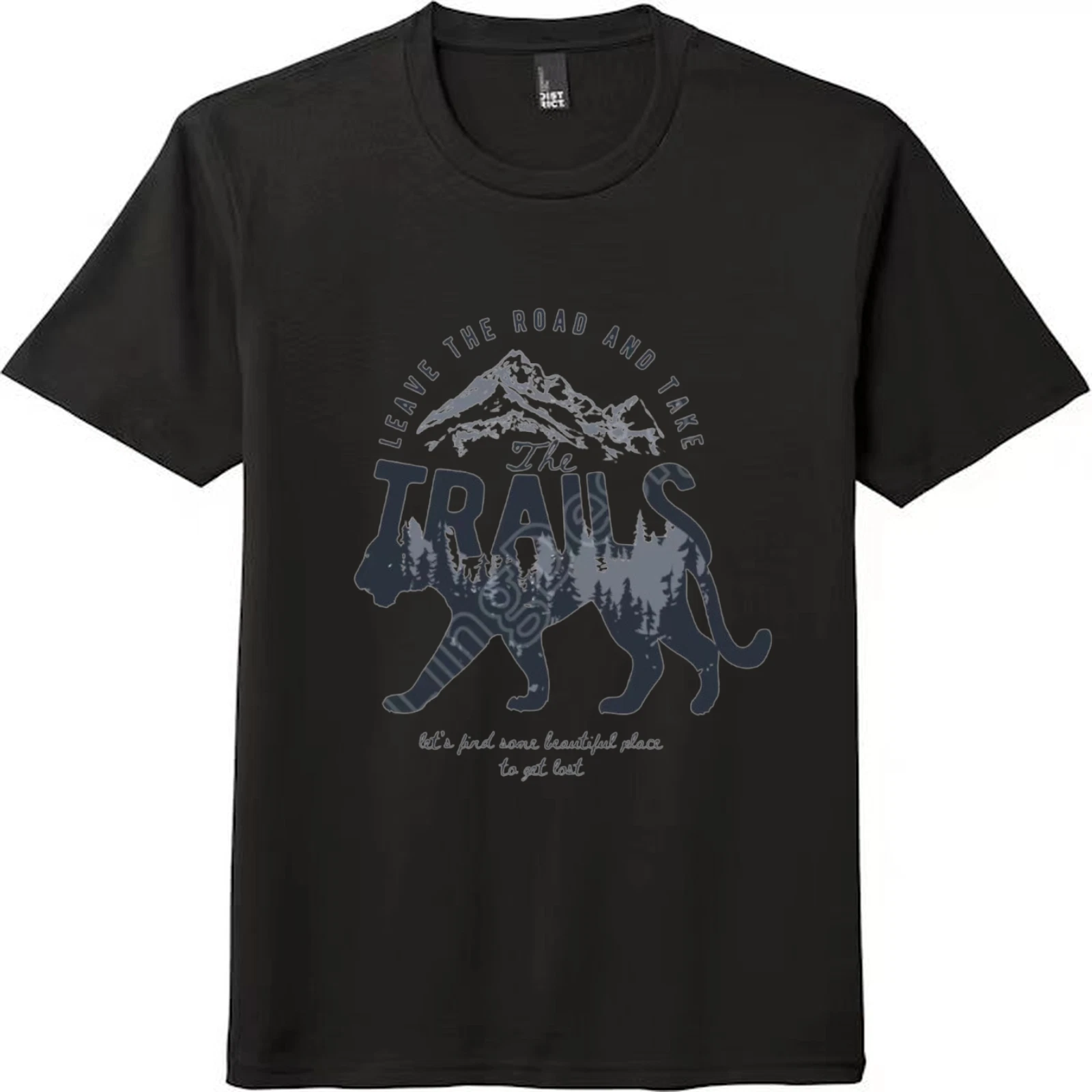 Leave The Road Trails Tiger Graphic Unisex Tee