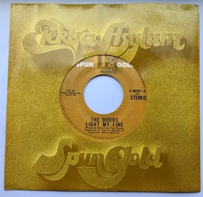 The Doors / Light My Fire & Love Me Two Times / Elektra 45rpm / NM+