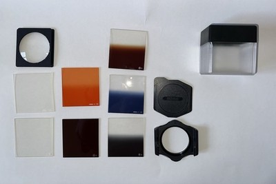 Cokin Filter Set Serie A, 7 Filter, Makrolinse, Filterhalter, Aufbewahrungsbox