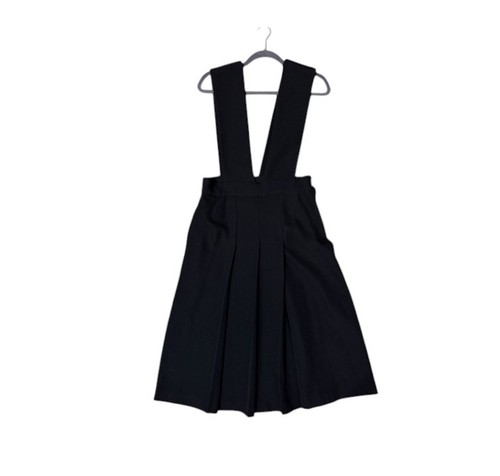 Comme des Garçons, Abito vintage Comme Des Garçons gonna plissettata pinafore maglione bretelle taglia S