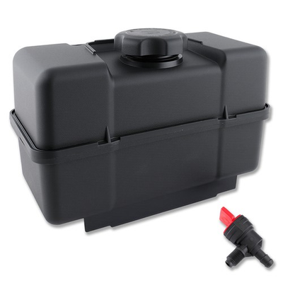 #ad 4 Quart Fuel Gas Tank w Cap amp; Shut Off Valve for Bamp;S Bamp;S 691993 $36.64