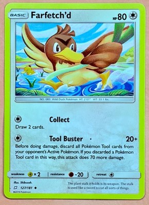 Farfetch'd  & Psyduck~ Cute Pokemon Cards ~ Cameo/Hidden Pokemon in Card Gallery