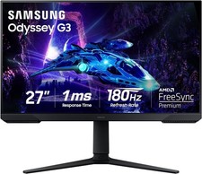 Samsung Odyssey G3 S27DG302EN 27" Class Full HD Gaming LED Monitor 16:9 Black