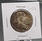 1963 P Ben Franklin Half Dollar 90% Silver with Toning -B-127