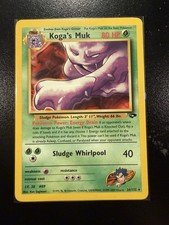 Koga's Muk 26/132 Gym Challenge Pokemon Card