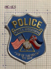 Tunica, Mississippi                          Police Department Patch