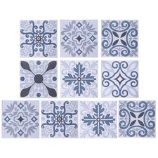 20Pcs 4" x 4" Venetia Peel and Stick Backsplash Tiles Wall Tile Stickers