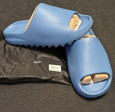 YEEZY YS 01 Blue Lightweight Comfort Slide Sandals Men's Size 13