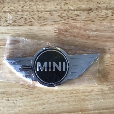 OEM Mini Cooper Wings Logo Front Emblem R56 R55 R57 R58 R59 51142754973