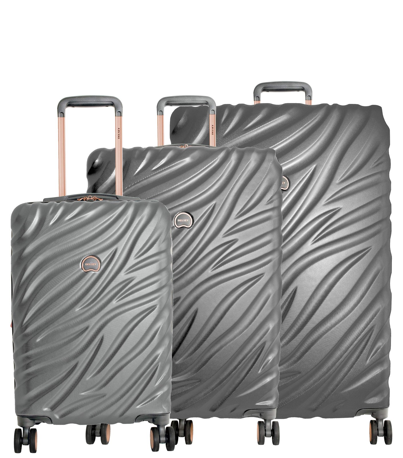 3 Piece, Double Wheel Hardshell Suitcases, U2