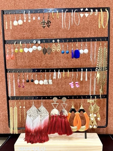38 Pair Lot Earrings Resell Repurpose Wearable Costume Jewelry Vintage to Now