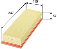 Valeo 585098 Luftfilter Luftfiltereinsatz FüR Renault FüR Jeep