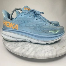 Hoka One One Clifton 9 Dusk Blue Running Comfort Shoes Mens Size 9D 1127895DLL