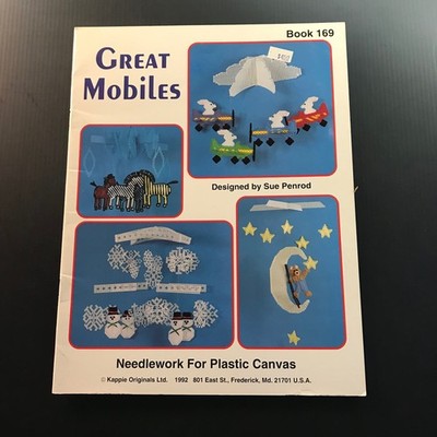 Great Mobiles Sue Penrod Plastic Canvas Patterns Craft Book 1992