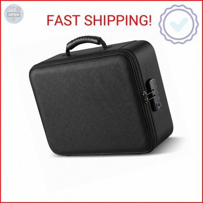 Vizoshi Fireproof Document Box (Soft-Shell) with Lock, 5200°F Fireproof & Water-