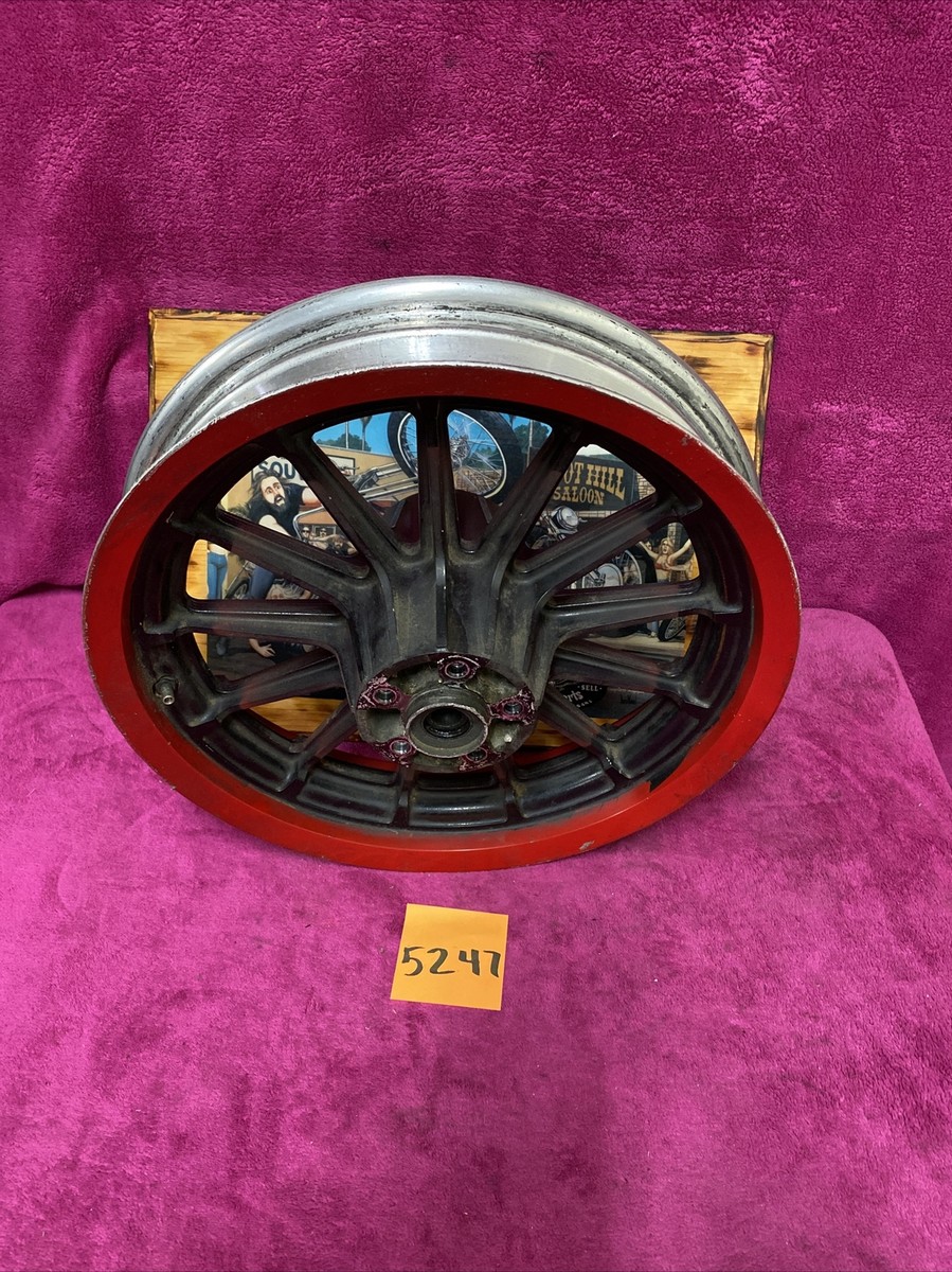 harley fxr sportster dyna 13 spoke timken rear mag wheel 3/4