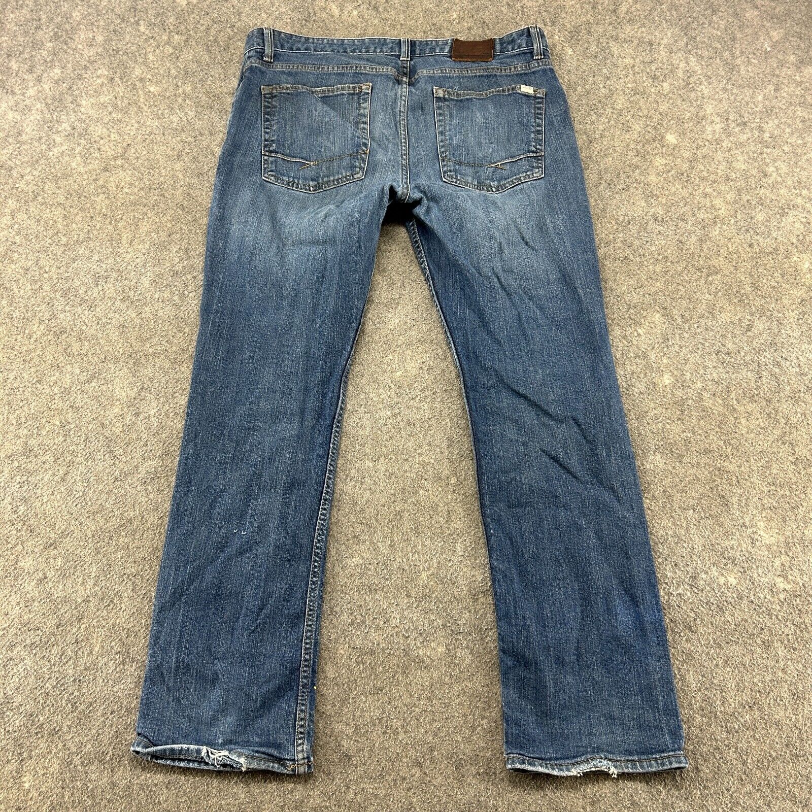 Vans Jeans Mens 34x30 Blue Straight Leg Regular F… - image 8