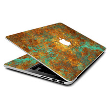 Skin Wrap for MacBook Pro 15 inch Retina Copper Patina Metal Panel