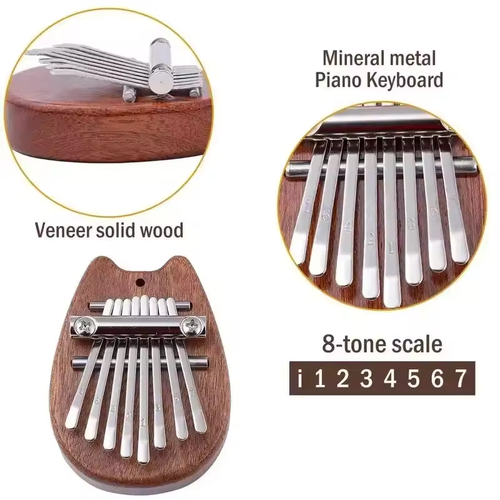 Mini Kalimba Daumen Klavier Daumen Klavier Pocket Thumb Piano Kindergeschenk DE - Bild 3 von 5