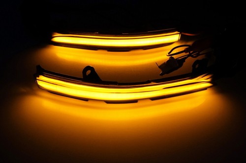 For Jaguar XF X250 XE X760 XJ XK Dynamic LED Wing Mirror Indicator Signal Light - Picture 10 of 13
