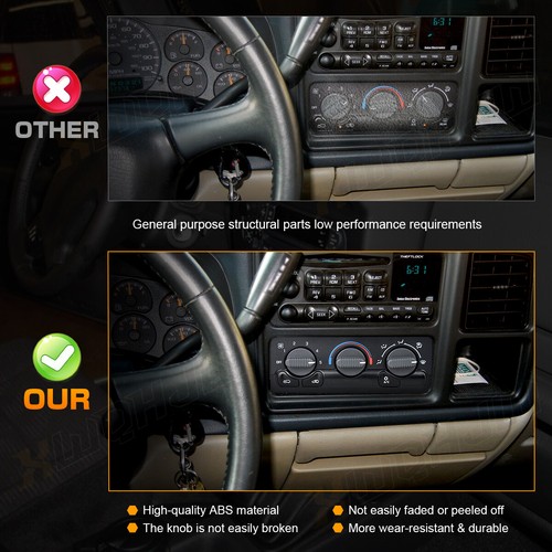 Climate Control Module For 1999-2002 Chevy Silverado GMC Sierra 1500 Tahoe Yukon - Imagen 7 de 11