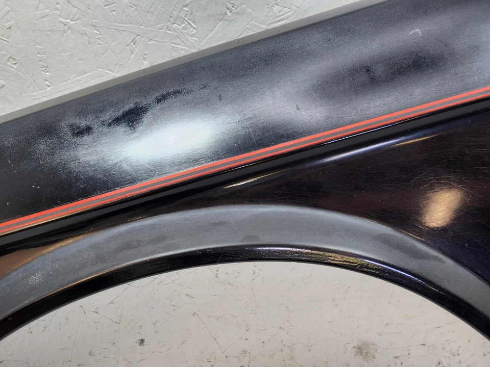 ✅ 82-88 OEM BMW E28 528 535 M5 Panel guardabarros delantero izquierdo negro 086 * Foto 4 de 4