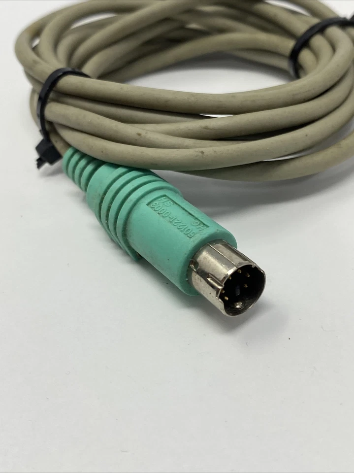 IBM Vintage Mouse Scroll 2 Button Lt Beige ASM P/N: 10L6144 PS/2 - Image 4 of 4