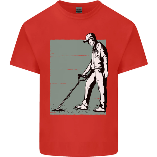 A Man Metal Detecting Detector Kids T-Shirt Childrens - Picture 5 of 67
