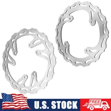 Front Rear Brake Disc Rotor For Honda CR 125R 250R 02-07 CRF250R 250X 450R 04-14