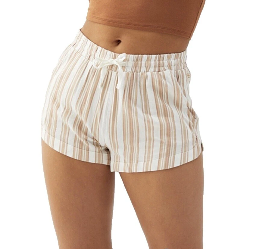 Pantalones cortos a rayas Billabong para De mujer