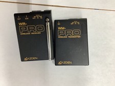 Azden WM-PRO WR-PRO Wireless Transmitter  Receiver W/ Microphone