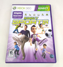 Kinect Sports XBox 360 2010 Complete Manual Disc Case