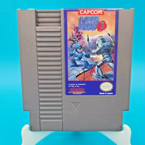 Mega Man 3 NES Nintendo - Cart Only - Good Label - Cleaned and Tested.