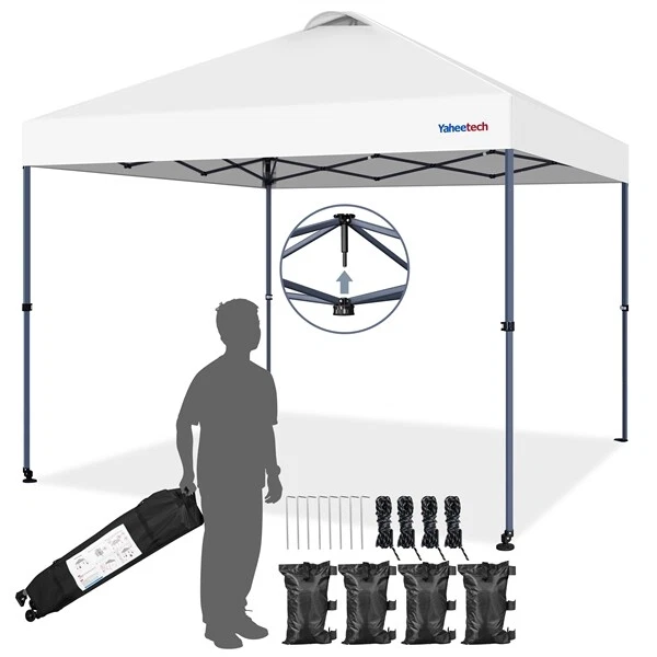 Tonnelle de Jardin Pop-up, Tonnelle Pliante 2,5x2,5 Imperméable - Photo 1/1