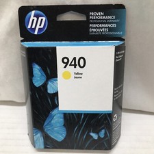 Cartucho de tinta amarillo original HP 940 C4905AN nuevo caja sellada caduca febrero 2020