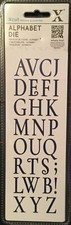 Xcut Alphabet Die